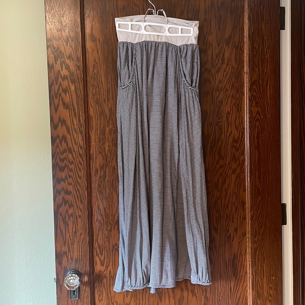 Never worn skirt with stripes